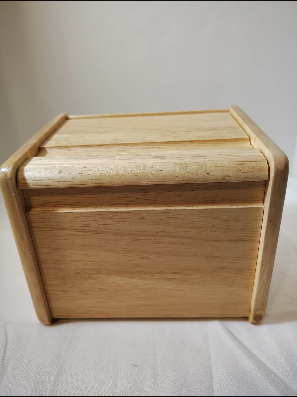 Lipper International Light Natural Wood Recipe Box